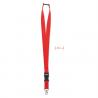 Lanyard 25mm gancho de metal Wide lany