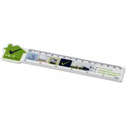 Loki 15 cm house-shaped plastic ruler 