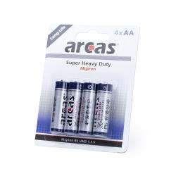 Blister 4 batterie 1,5V AA/...