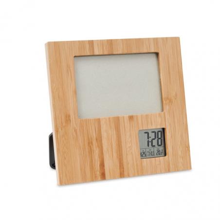 Photo frame with weather statio Zenframe