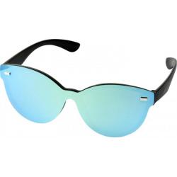 Shield sunglasses with full mirrored lens 