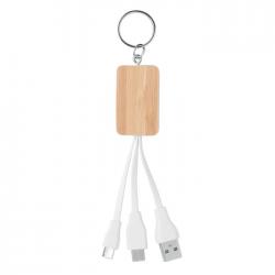 Bamboo 3-in-1 cable Clauer
