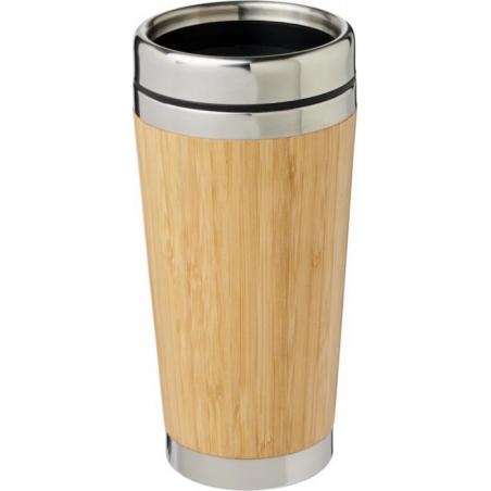Bicchiere bambus da 450 ml con esterno in bambù 