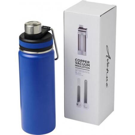 Bouteille de sport 590ml avec isolation par le vide et couche de cuivre gessi 