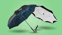 Parapluies inversés